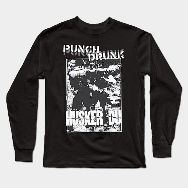 Husker Du Fanart Long Sleeve T-Shirt by Wave Of Mutilation